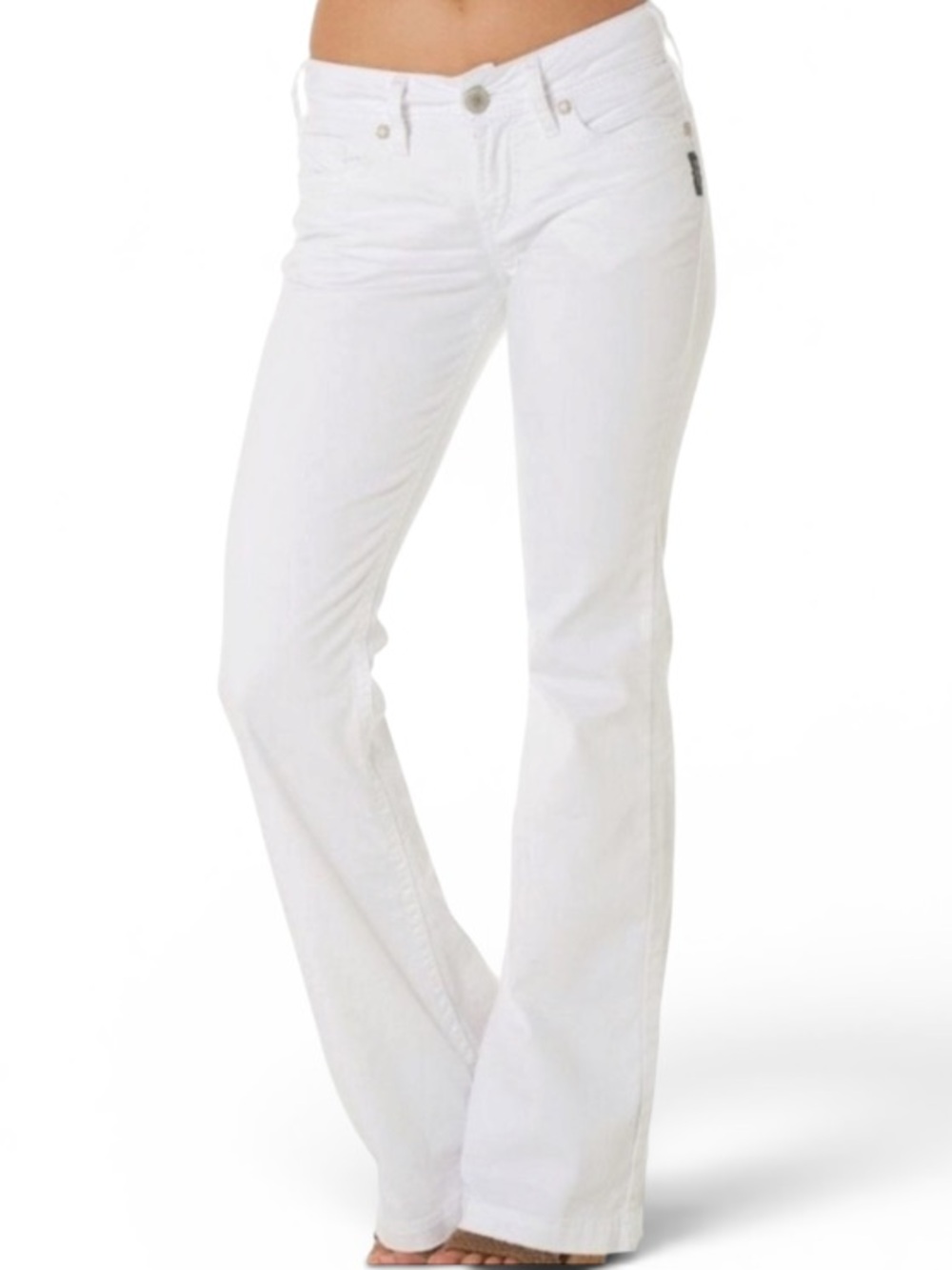 SILVER Suzuki Mid Rise Flare Jeans! Size 30.